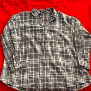 Oversized flannel